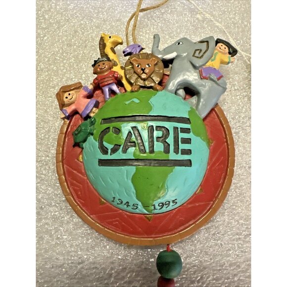 Midwest Cannon Falls CARE 1995 Christmas Ornament 50th Anniversary NEW WITH TAGS - Picture 5 of 6